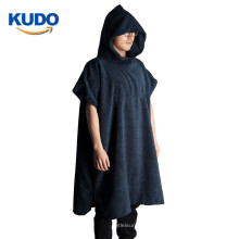 Günstiges Strand-Poncho-Handtuch mit Kapuze aus Mikrofaser-Poncho Surf für Erwachsene